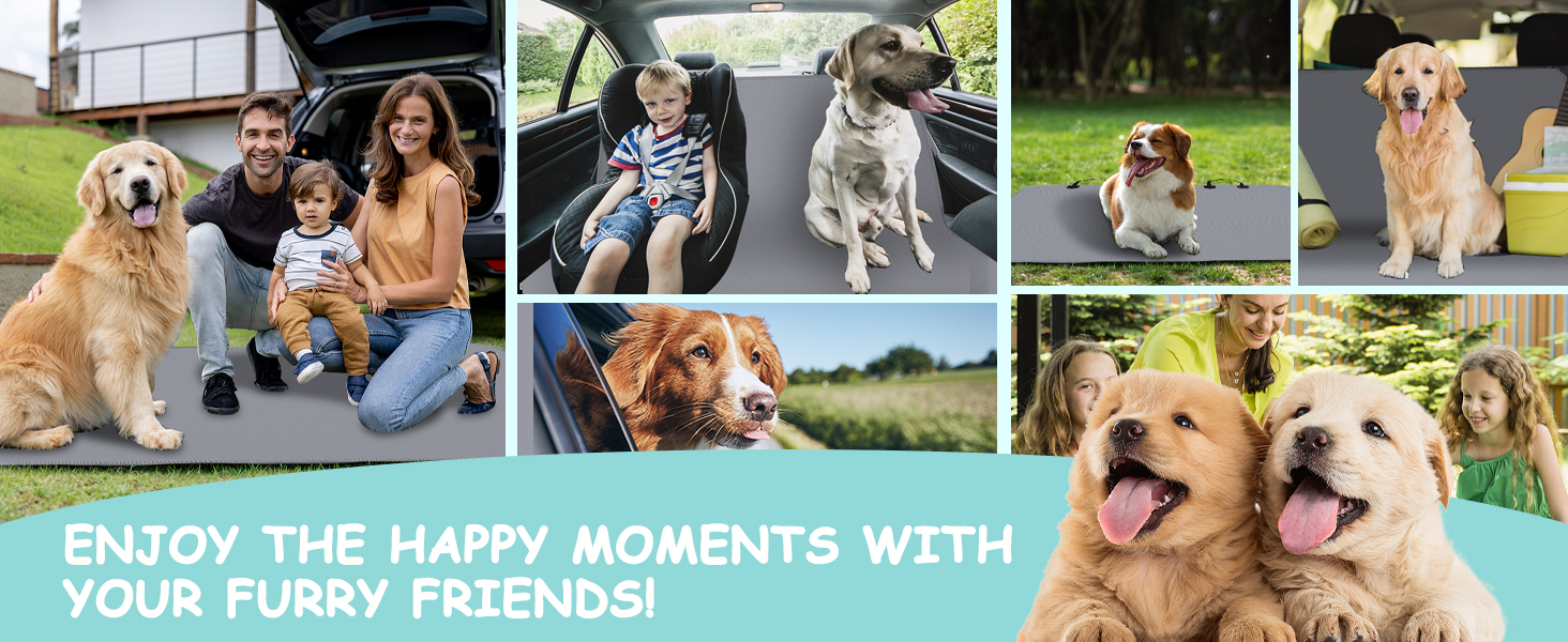 Чохли на сидіння для собак Nobleza: водонепроникні, зносостійкі, універсальні, 140x110 см (Сірий)