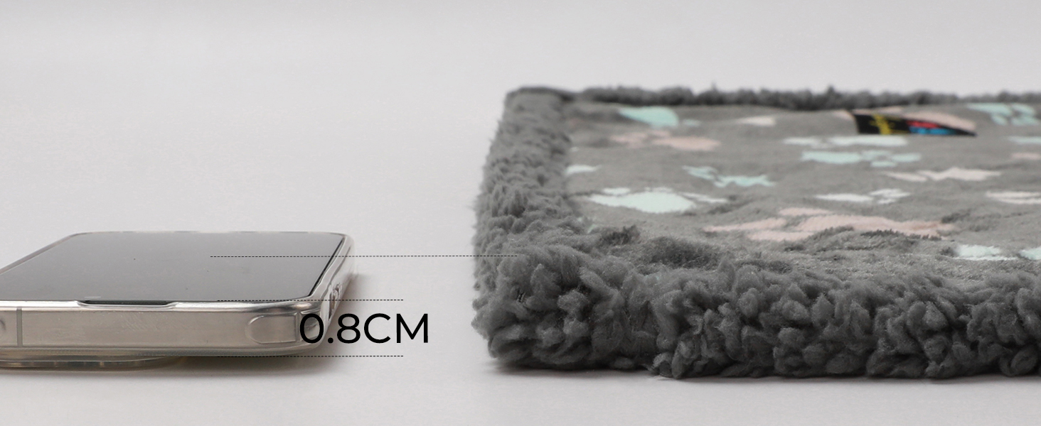 Водонепроникний килимок для собак Luciphia, плюшевий, з флісу, для дому та вулиці, захисний для дивану, ліжка, автокрісла, меблів, сірий, розмір L (145 x 165 см)