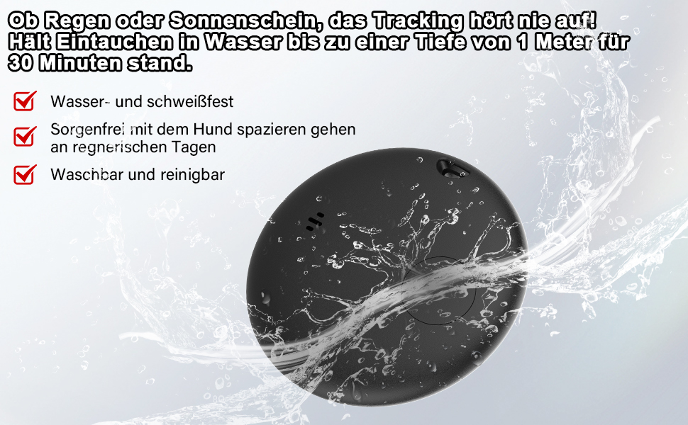 Робофан SmartTag ошийник для кота з GPS трекером, відбиваючий, сумісний з Apple Find My (тільки iOS), чорний