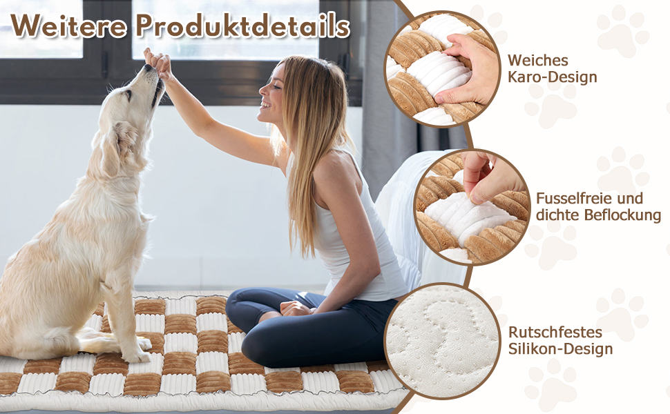 Килимок для собак у машину: водонепроникний, антиковзаючий, універсальний. Підходить для автомобіля, дивану та відпочинку на природі (світло-коричневий)