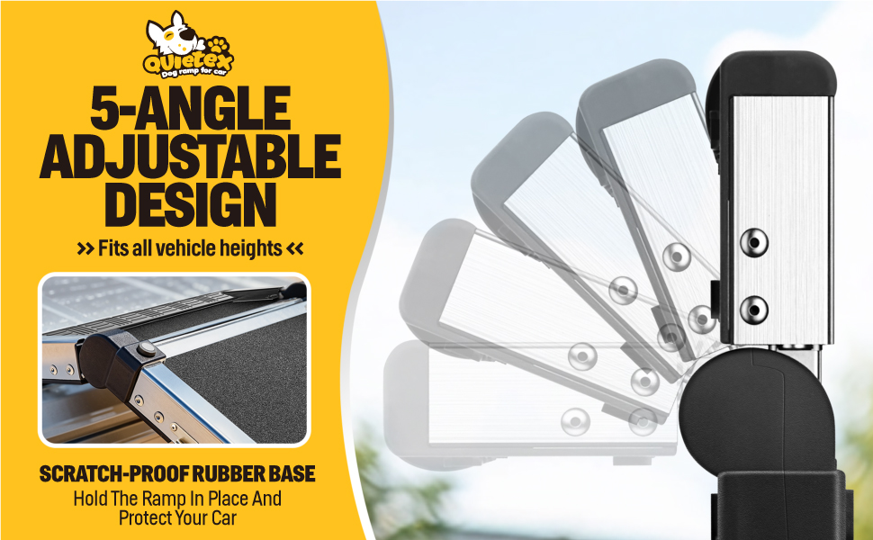 Рампа для собак у автомобіль, автоматичне складання, 170 см, чорна. Рампа для собак, вантажівок та SUV. Максимальне навантаження: 150 кг. Антиковзаюча поверхня.