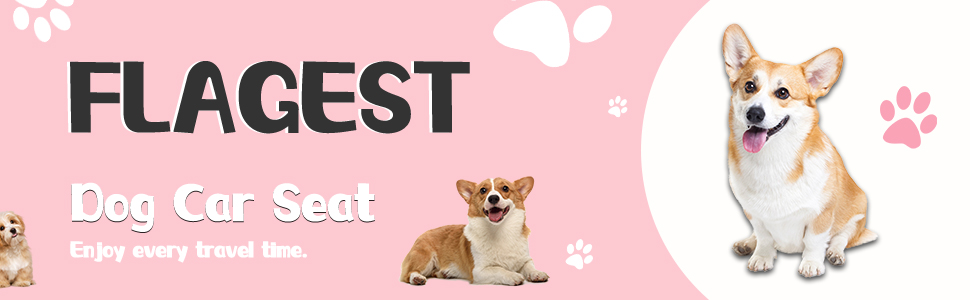 Автомобільний лежак для собак та котів, Oxford, 40x32x24 см, рожевий