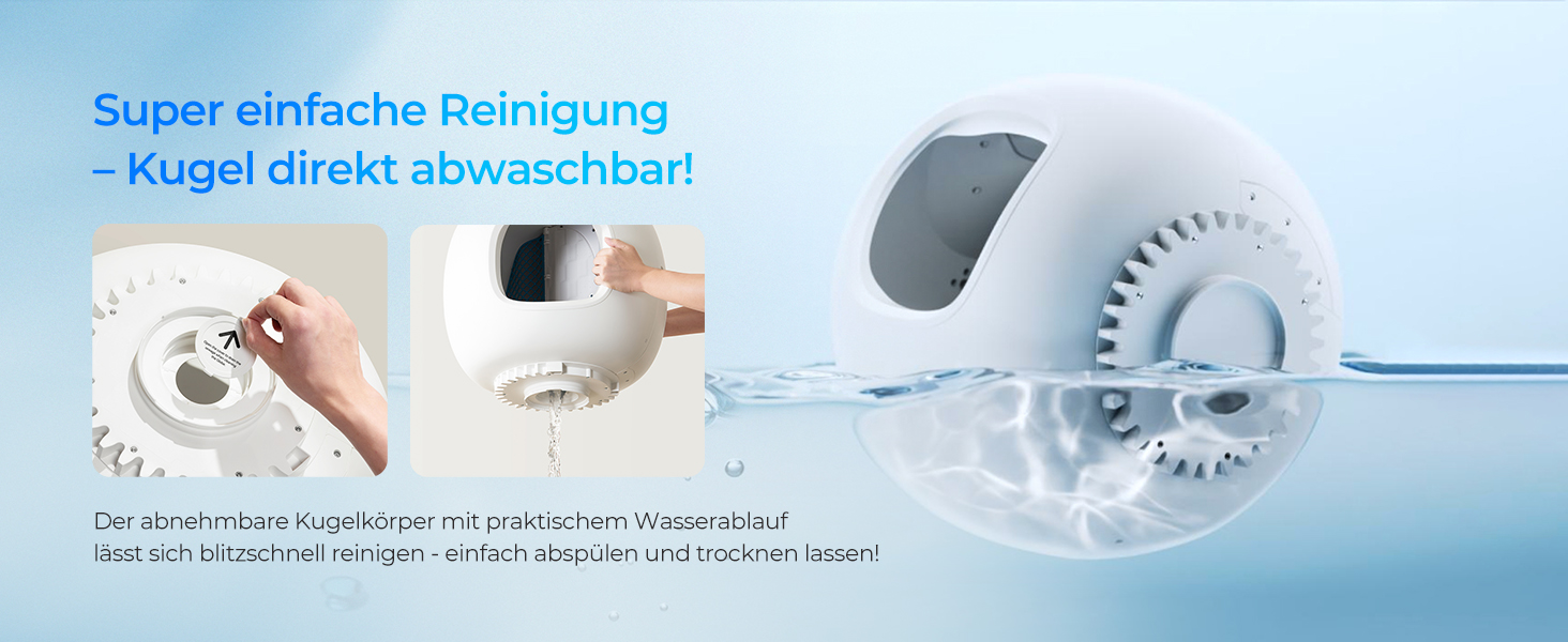 CATLINK Baymax: автоматичний туалет для котів 70л, XXL, 7-рівневий захист від протікання, керування через додаток, розпізнавання кількості котів, білий