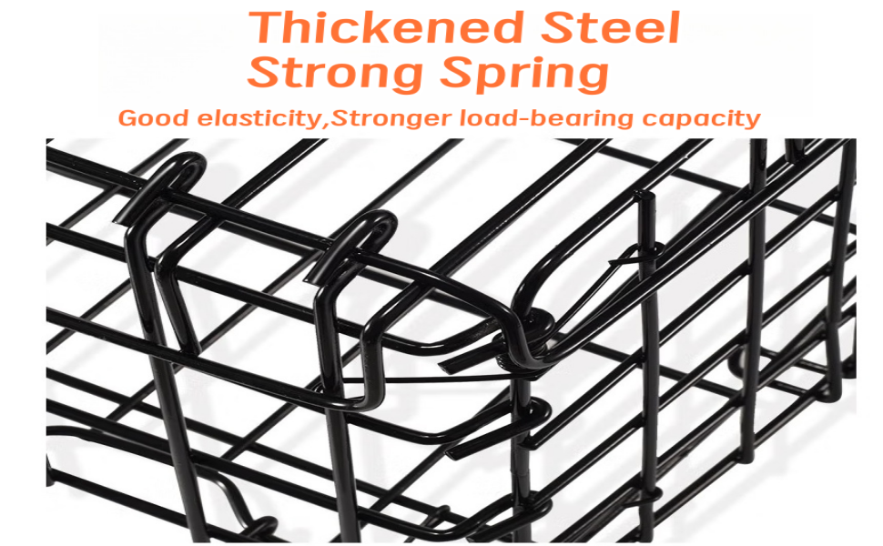 Складаний велосипедний кошик - навісний багажник для велосипеда, чорний, вантажопідйомність 25 кг