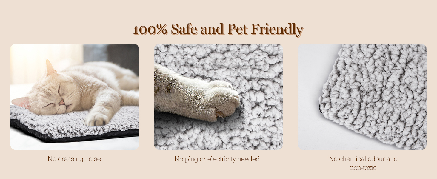 Самогріюча ковдра для котів та собак Nobleza, 50 x 70 см