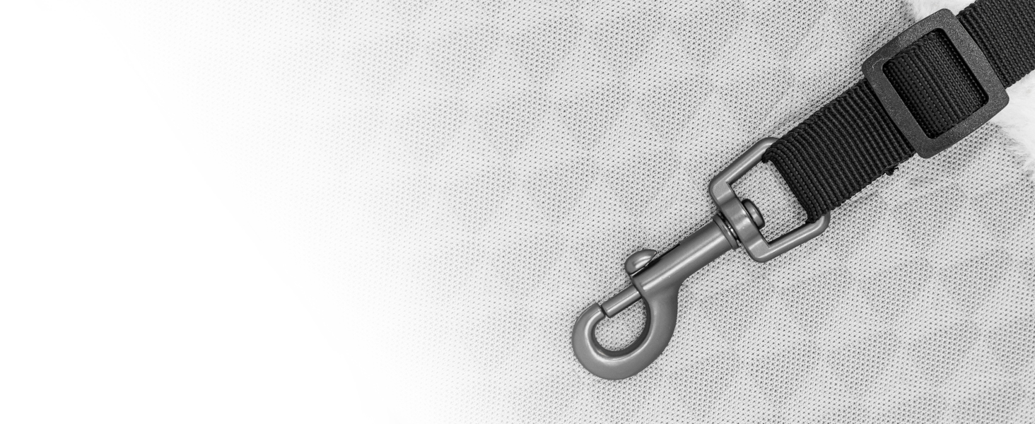 PETSFIT Автокрісло для собак у середню консоль авто, сіре та біле, до 4 кг