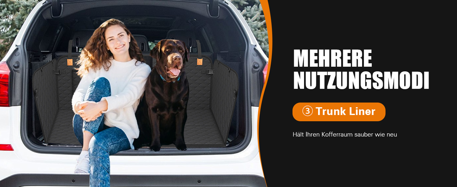 Захист для заднього сидіння автомобіля BMaoBBo: водовідштовхувальний, стійкий до подряпин, для SUV та сімейних авто (127x62 см)