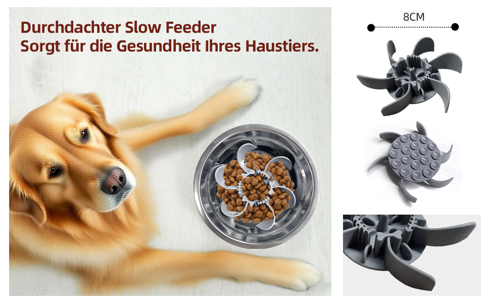 Підвищена годівниця для собак DOKKOME: регульована висота, бамбуковий підставник, нержавіюча сталь, для маленьких собак та котів, захист суглобів