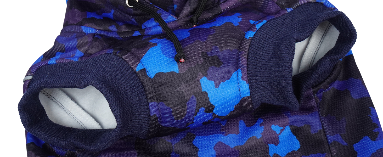 Світшот для собак IECOii, теплий зимовий пуховик з отвором для повідка та світловідбиваючими смугами, худі для собак, теплий пуловер для собак, одяг для собак, флісовий пуловер (M-4XL) 3XL, рожевий