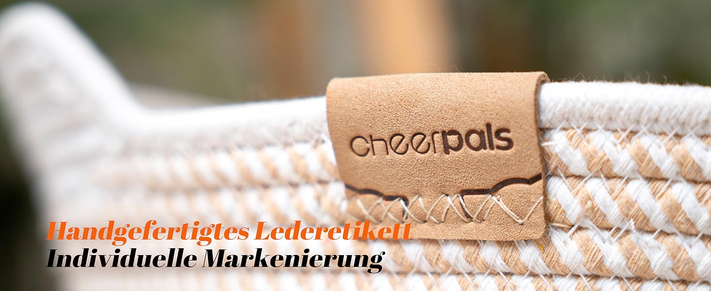 Килимок для котів CheerPals з подушкою, 47 см, бавовняне плетене ліжко, для сну, універсальний, підходить для всіх котів