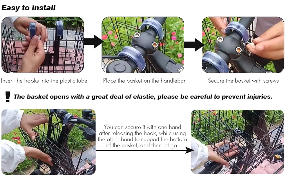 Складна корзина для велосипеда Spesh з нейлоновим внутрішнім мішком. Знімне дротяне плетіння, вантажопідйомність до 20 кг