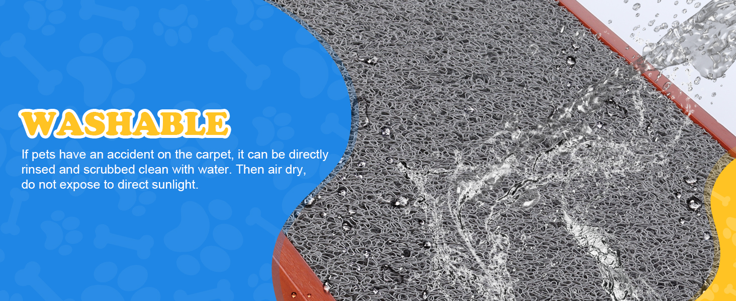 Рампа для собак Hunderampe - регульована, 34-61,5 см, з покриттям, що миється, з берези. Складана, антиковзка, для маленьких та великих собак (XL)