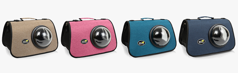 PETCUTE Транспортна сумка для кота/собаки, 41 x 25 x 27 см, складний бокс, дихаючі отвори, схвалено авіакомпаніями, темно-зелений