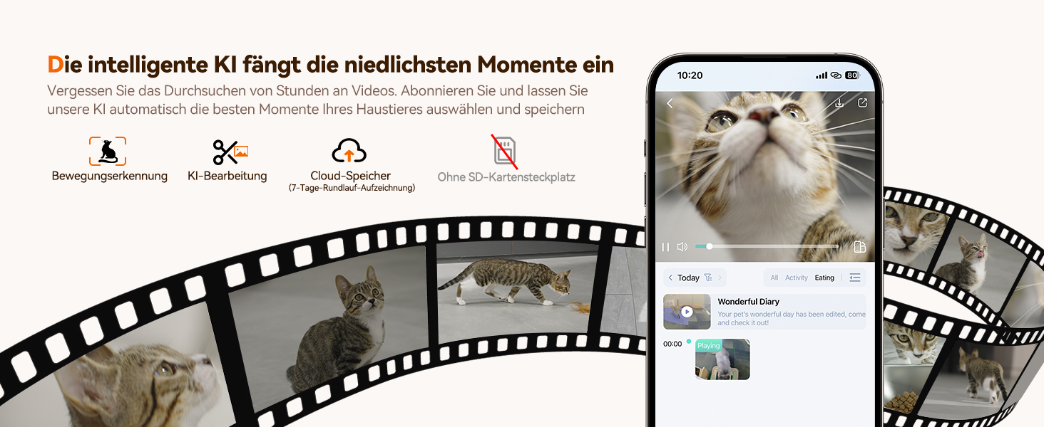 Автоматичний кормушка для котів FEELNEEDY з додатком