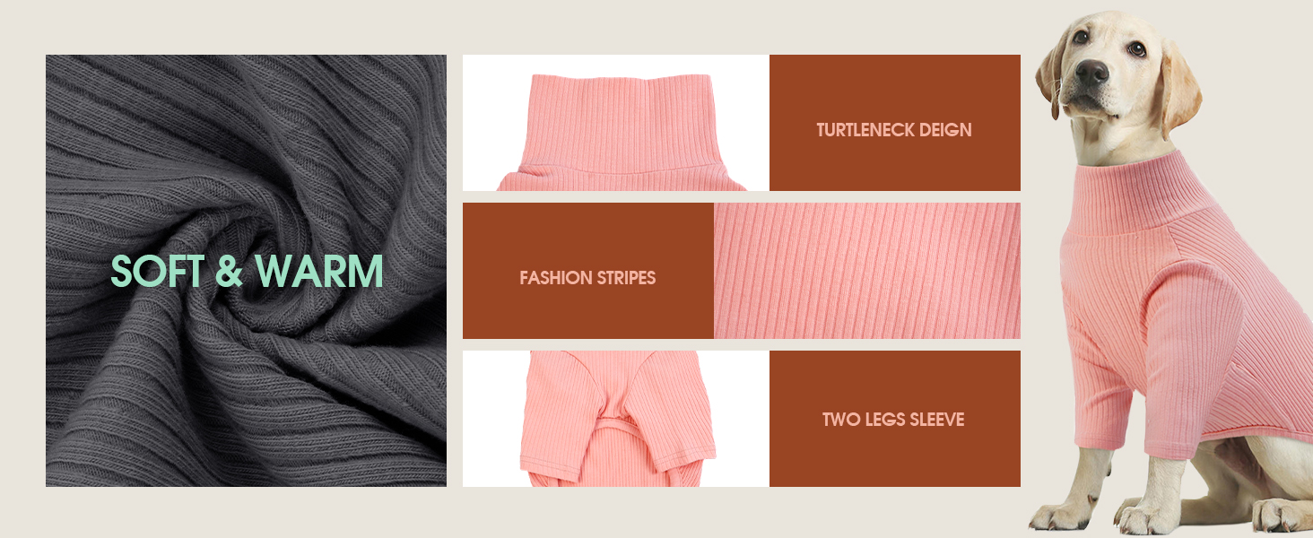 Теплий зимовий одяг для собак Kuoser: светр-піжама з довгими рукавами, сірий, розмір 2XL