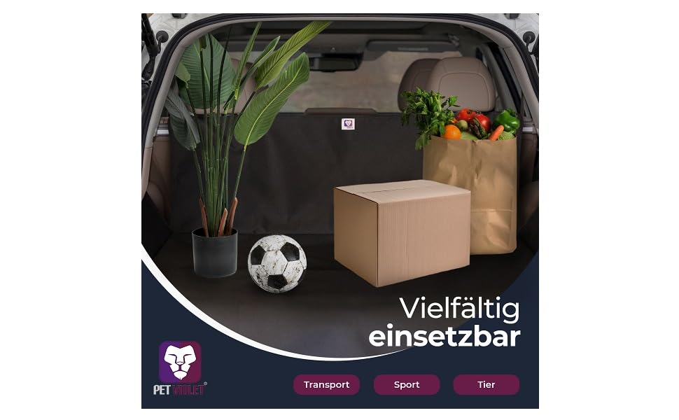 Захист для багажника авто для собак: килимок-декиця, універсальний, захисна матерія