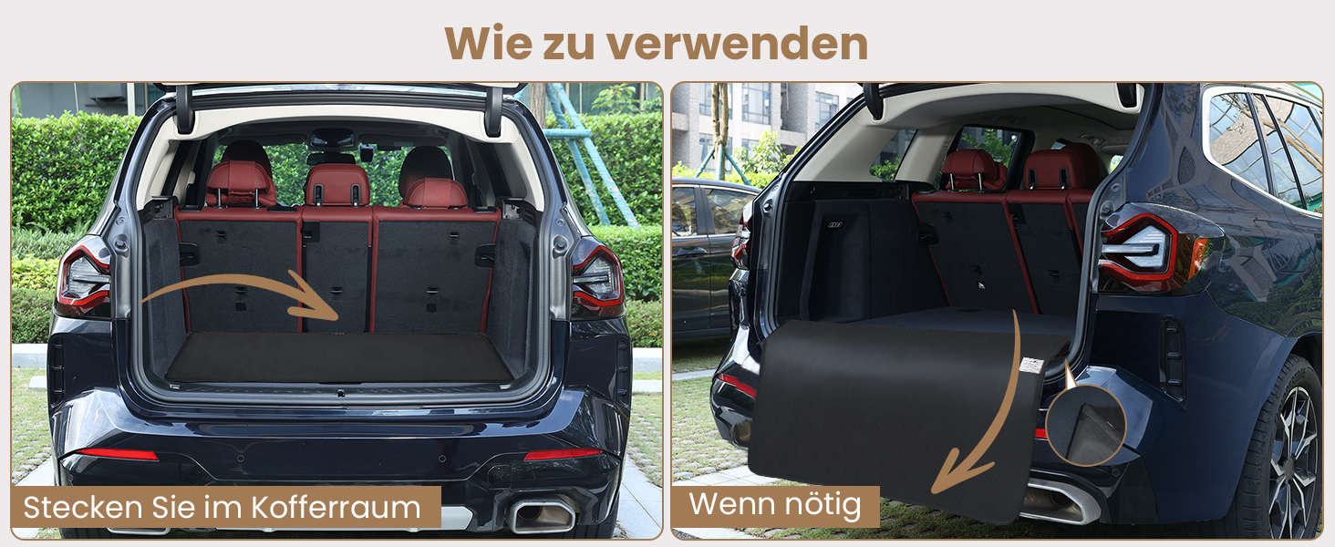 Захист для вантажного відсіку KYG: водовідштовхуючий, стійкий до подряпин, універсальний (105x80 см)