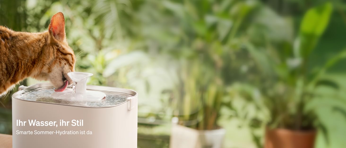 PETLIBRO фонтанчик для котів з акумулятором 5000mAh, бездротовий, тихий (23dB), BPA-free, з двома помпами, чорний