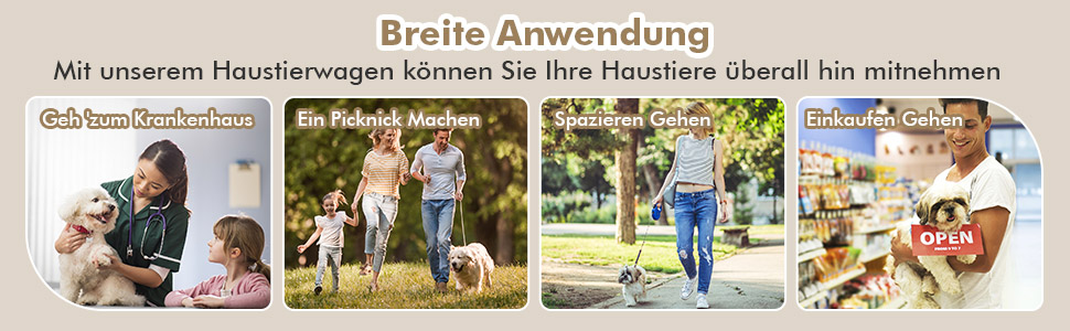 COSTWAY Двоповерховий візок для собак та котів, до 16 кг, з сітчастими віконцями, тримачем для напоїв та гаком для буксирування, блакитний