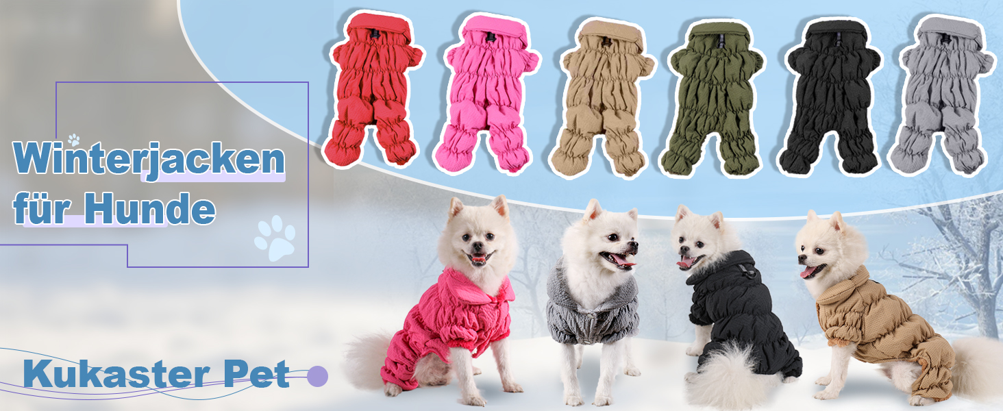 Водонепроникний теплий зимовий одяг для собак: куртка, жилет, пуловер для малих та середніх собак, з D-кільцем, Khaki S