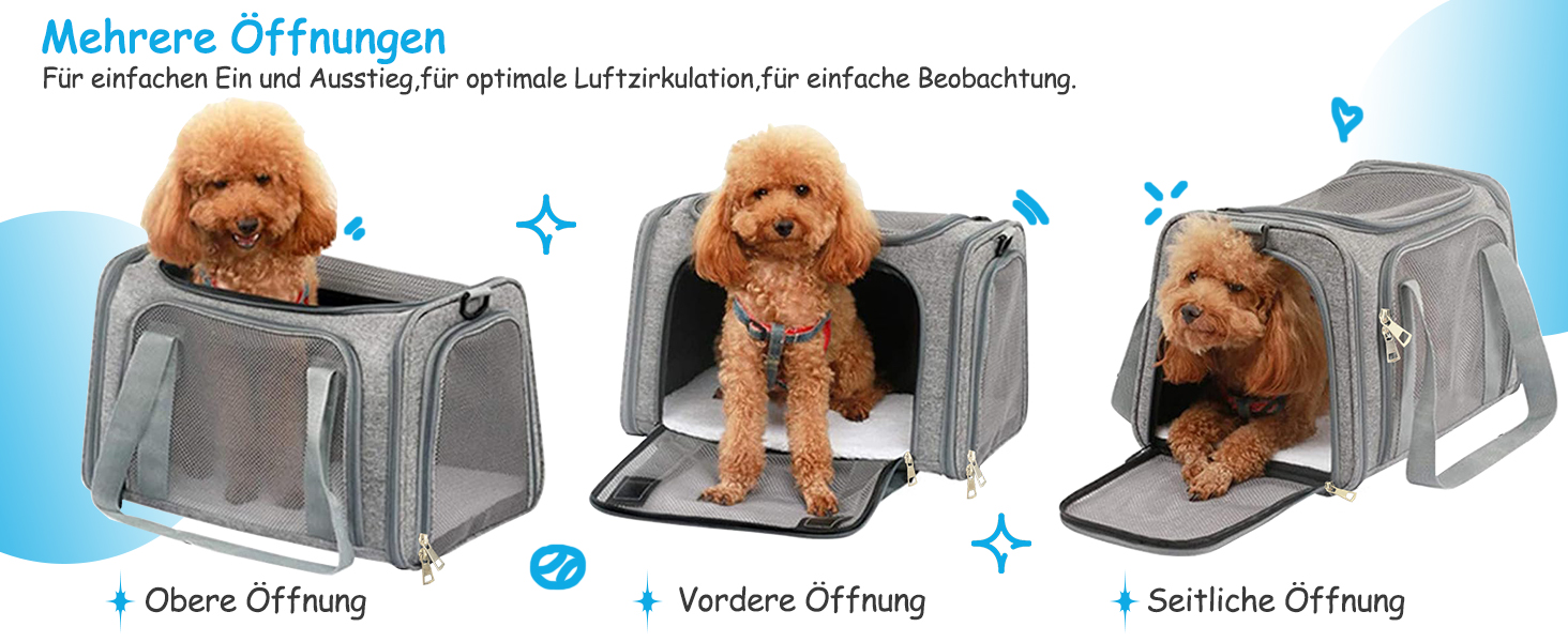 Транспортна сумка для кота та собаки, переноска для собак, складана переноска для котів, портативна переноска для тварин, 5 кг, для середніх собак та котів (Зелений, фіолетовий)