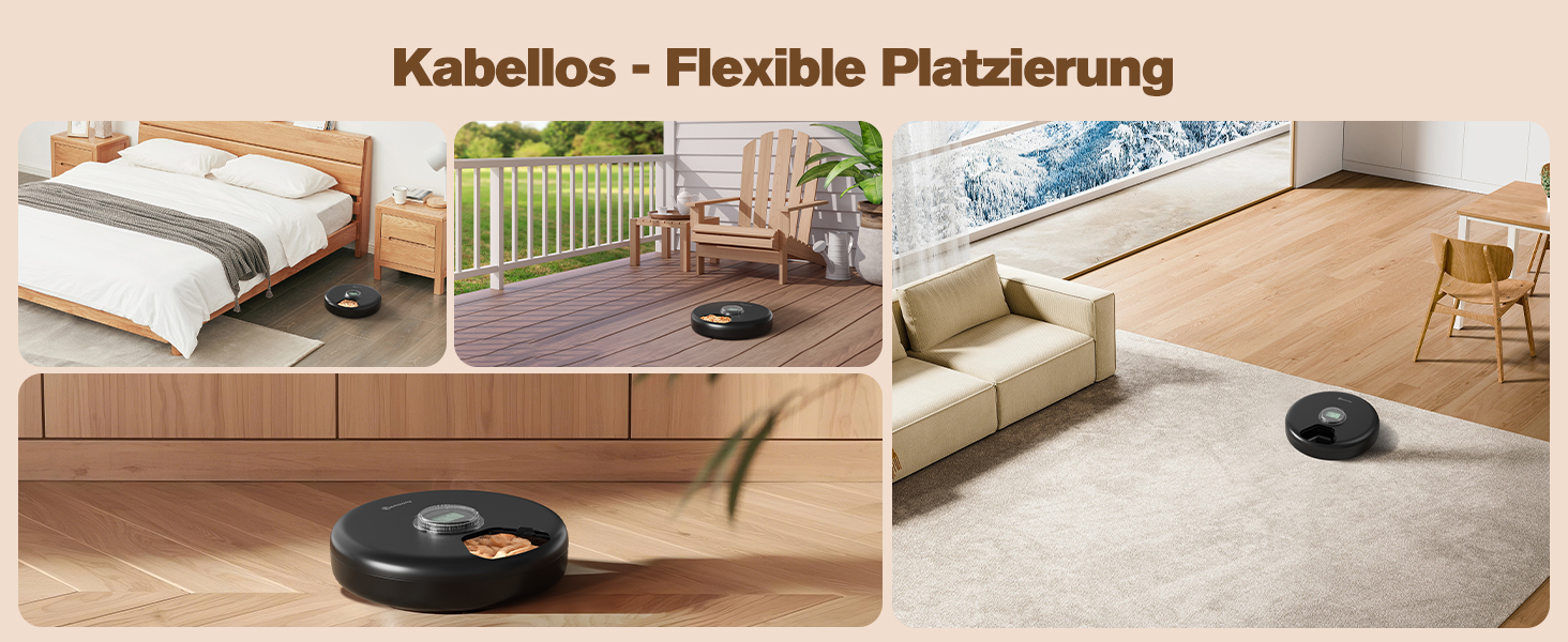 Автоматичний дозатор корму для котів: автоматичний диспенсер вологого корму для котів, бездротовий, з охолодженням, таймер, акумулятор, ABS пластик