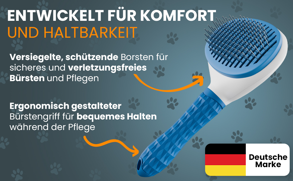 Набір щіток для котів та собак: для короткої та довгої шерсті. Включає ножиці для кігтів, зменшує випадіння шерсті, забезпечує блискучу шерсть, легко очищується. (Білий)