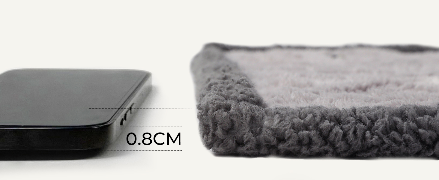 Водонепроникний килимок для собак Luciphia, миючий, для собак, котів, цуценят, теплий, м'який, флісовий, шерпа, для ліжка, дивана, софи, (102*145см) (145*165см)