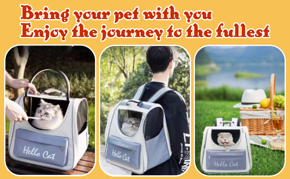 Рюкзак для кота з сіткою, рюкзак для собак, рюкзак для тварин до 15 кг, дихаючий, чорний