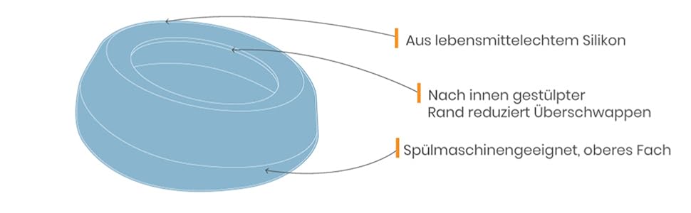 Kurgo Splash Free Wander: Миска для води для собак, 0.7 л, червона, не проливається, для подорожей