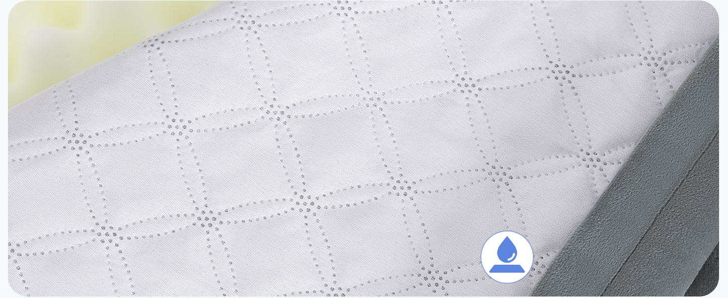 Ортопедичне ліжко для собак KSIIA, великі породи, 104x68x8 см, знімний матрац, миється, сіре