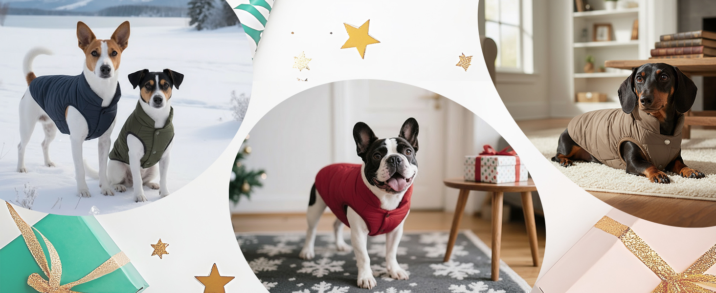 Зимовий теплий водонепроникний одяг для собак - куртка з флісу для малих порід (M, блакитний)