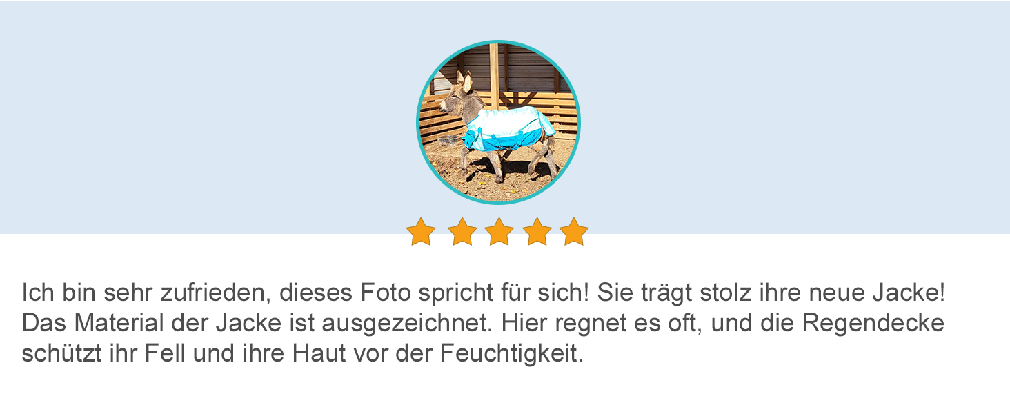 Водонепроникна дихаюча попона-дощовик для поні та міні-коней 1200D без підкладки, королівський синій, 80 см