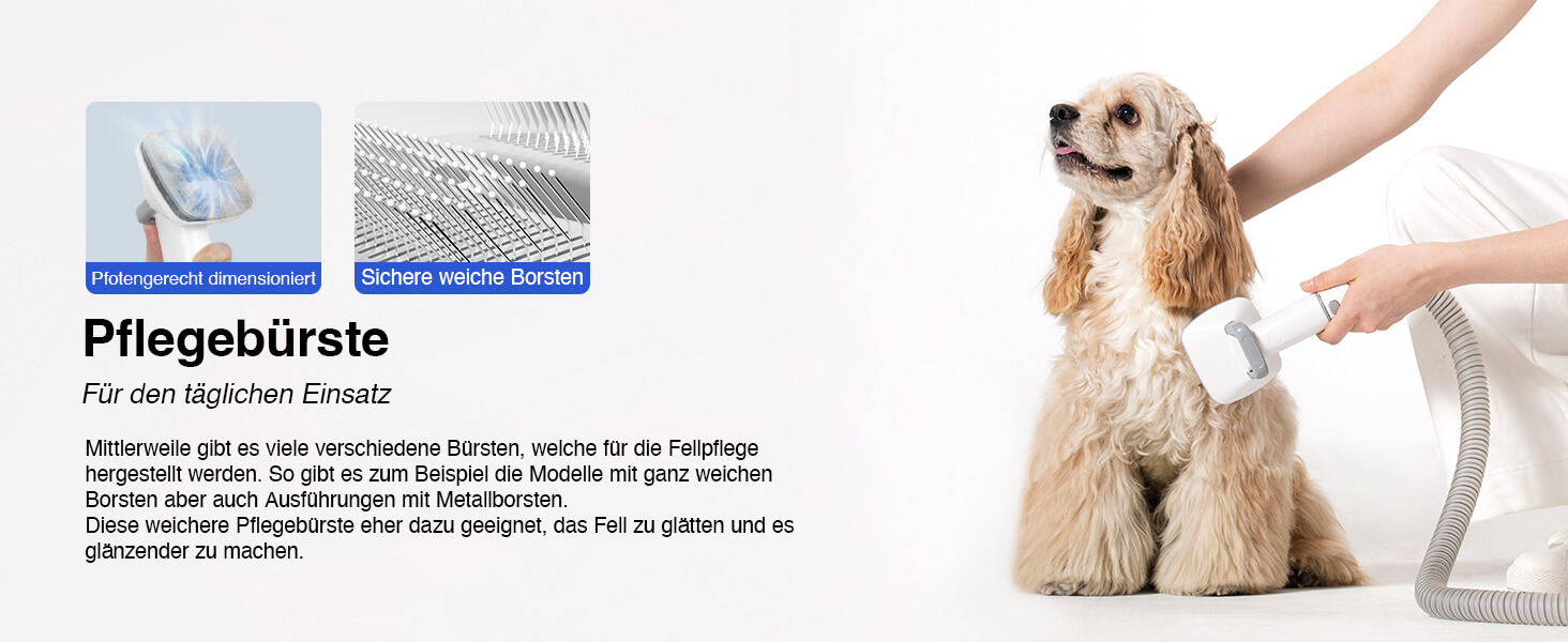 Набір для грумінгу домашніх тварин Neakasa P0 Pro: пилосос, щітка для котів та собак, видалення ворсу, 5 насадок