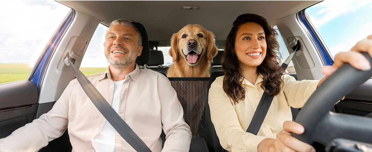 Захист для заднього сидіння авто Lamicall: водонепроникний килимок для собак, міцний, до 195 кг, для легкових автомобілів та SUV