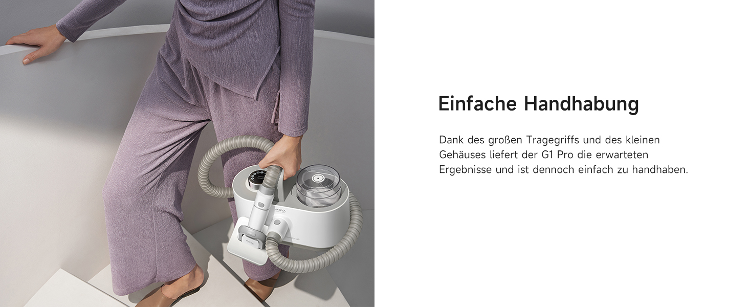 Пылесос для ухода за домашними животными Mova G1 Pro: 7-в-1, 4 уровня мощности, 11kPa, тихая работа