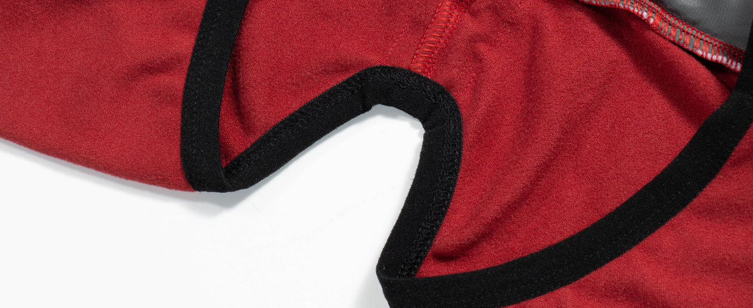 Флісовий теплий зимовий одяг для собак Heywean: куртка, комбінезон, піжама для малих, середніх та великих порід. Червоний колір.