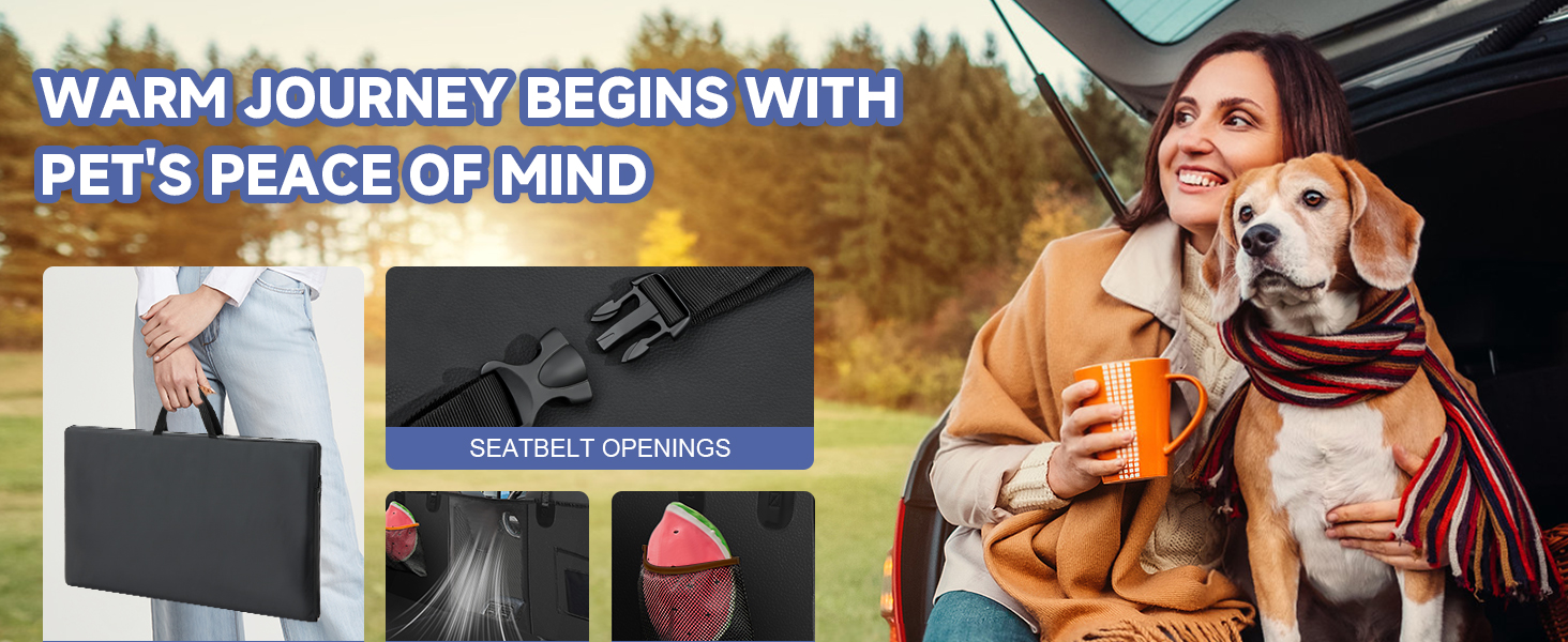 Захисний чохол на сидіння для собак Dorifine з PU-шкіри для заднього сидіння автомобіля. Підходить для собак вагою до 180 кг, 100% водонепроникний, стійкий до подряпин та ковзання. Розмір M (132 x 63 см).