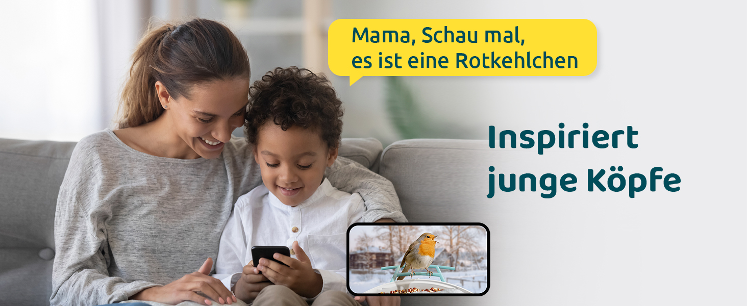 Розумна годівниця для птахів з камерою NETVUE Birdfy, 1080P HD, сонячна батарея, мобільний додаток, автоматичне виявлення, сповіщення в реальному часі