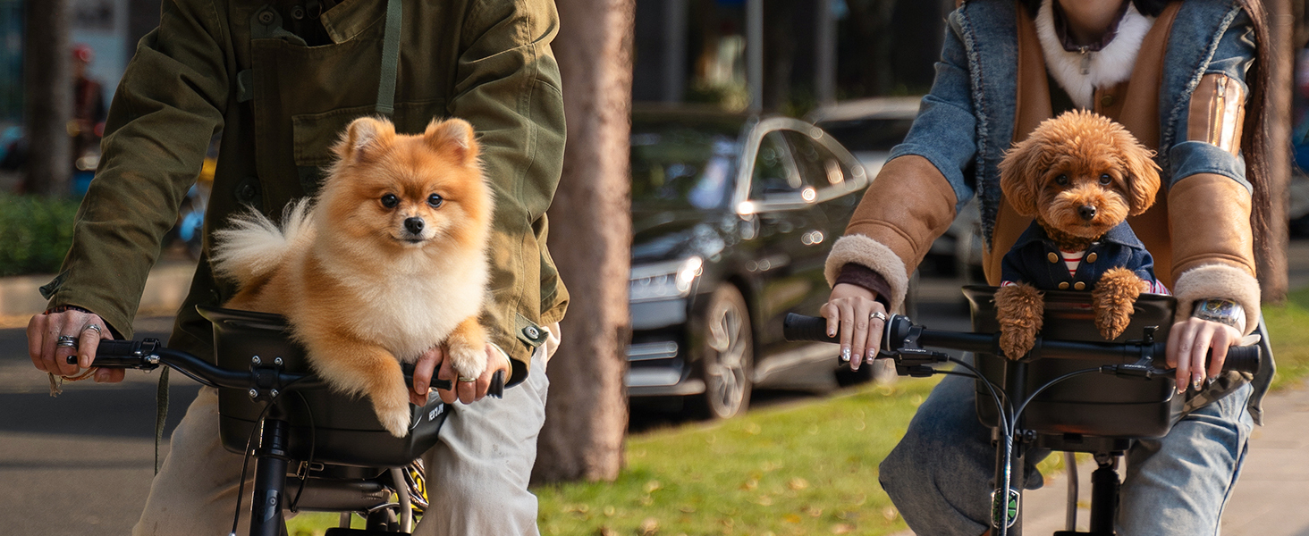 Корзина для собак на велосипед DAISTERN, до 12 кг, водонепроникна, міцна, для малих та середніх собак