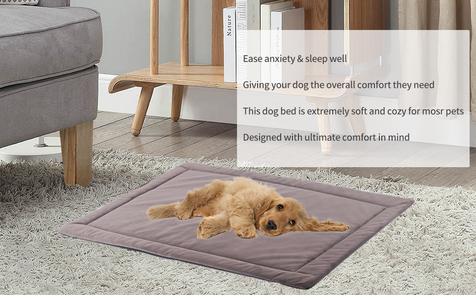 М'який килимок для собак та котів IEUUMLER FC004, 102*69 см, чорний. Легко миється, не слизький, теплий.