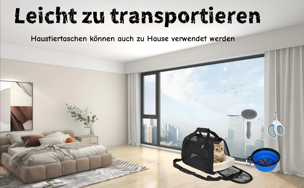 Транспортна сумка для тварин: переноска для собак та котів, рожева, 50 x 23 x 34 см