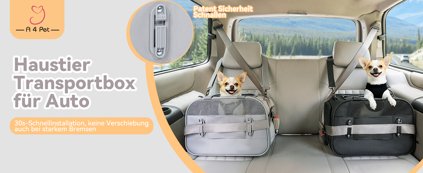 Транспортний бокс для котів та собак, сірий. Підходить для авіаперельотів та авто. Легкий, з безпечними пряжками та сіткою. Також використовується як сумка для зберігання.