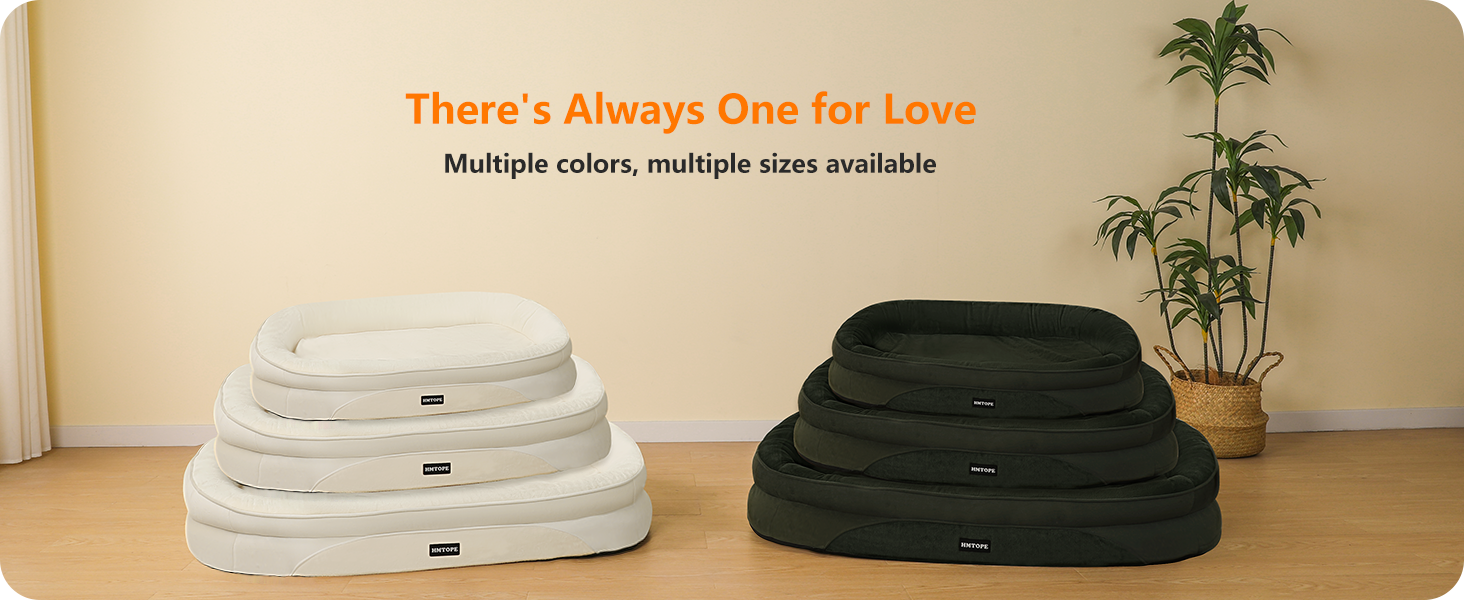 Ортопедичне ліжко для собак, ліжко-софа для собак з валиком, неслизьке дно, знімне та пральне, середні та великі породи, 106 x 79 x 17 см, оливковий колір