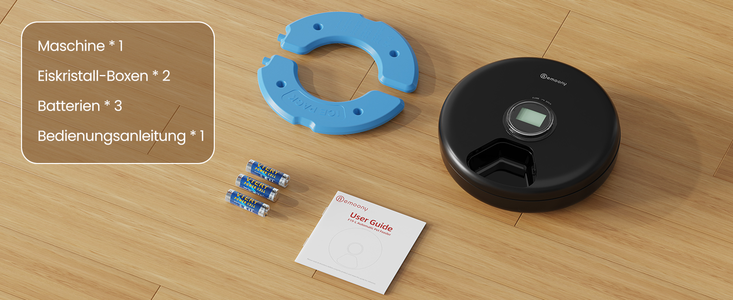 Автоматичний дозатор корму для котів: автоматичний диспенсер вологого корму для котів, бездротовий, з охолодженням, таймер, акумулятор, ABS пластик