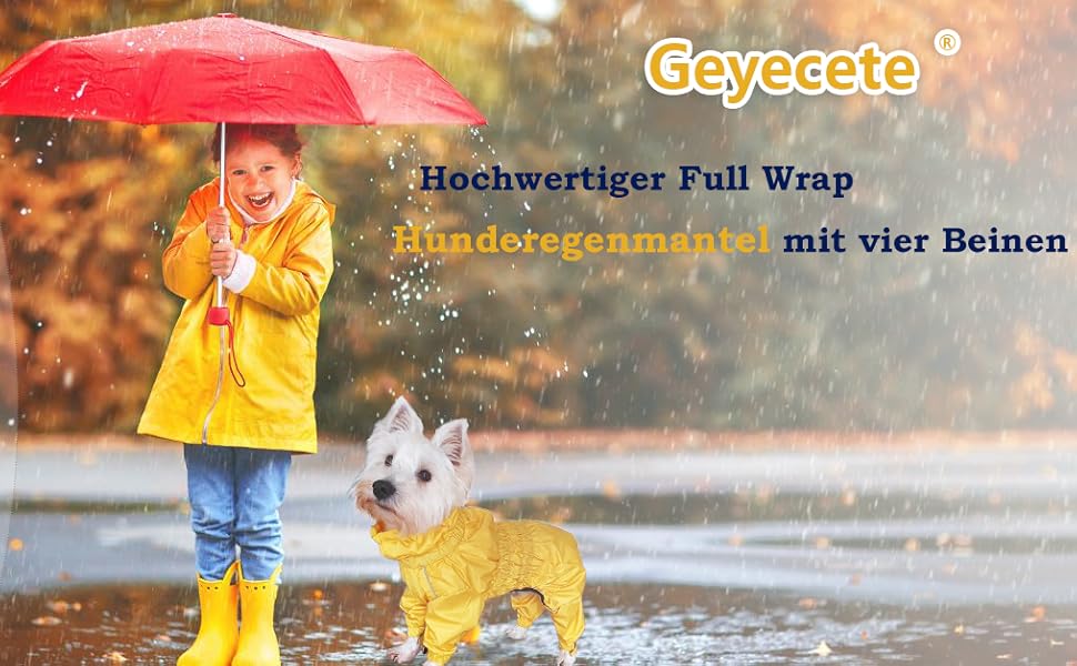 Дощовик для собак на 4 лапи, комплект куртка та штани, з отвором для шлейки, світловідбиваючий, водонепроникний, для великих, середніх та маленьких собак, Navy Blue, XXXL