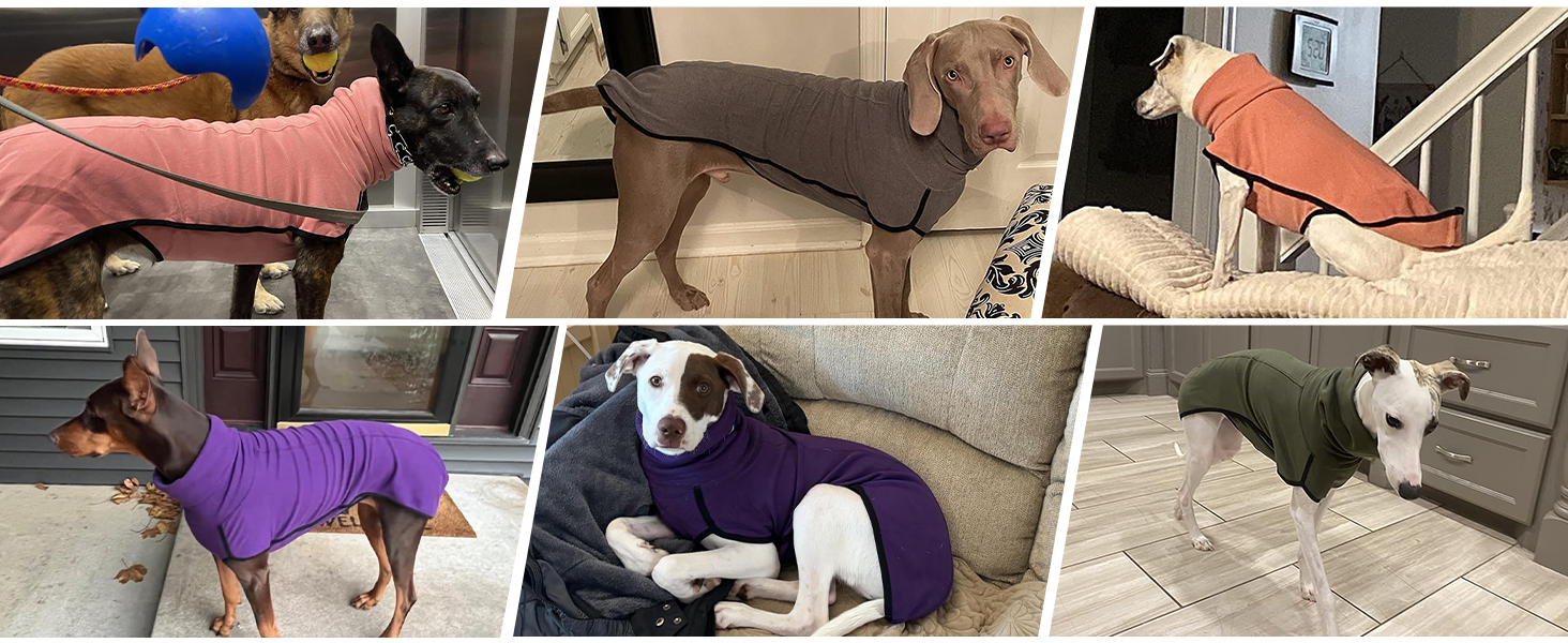 Теплий пуловер для собак Imily Bela з флісу, накидка, жилет, куртка для собак, зимовий одяг для малих, середніх та великих собак, бордовий, XL