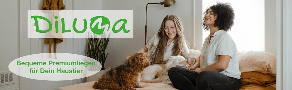 Ліжко для собак DILUMA Benji - ортопедичне, що миється, S