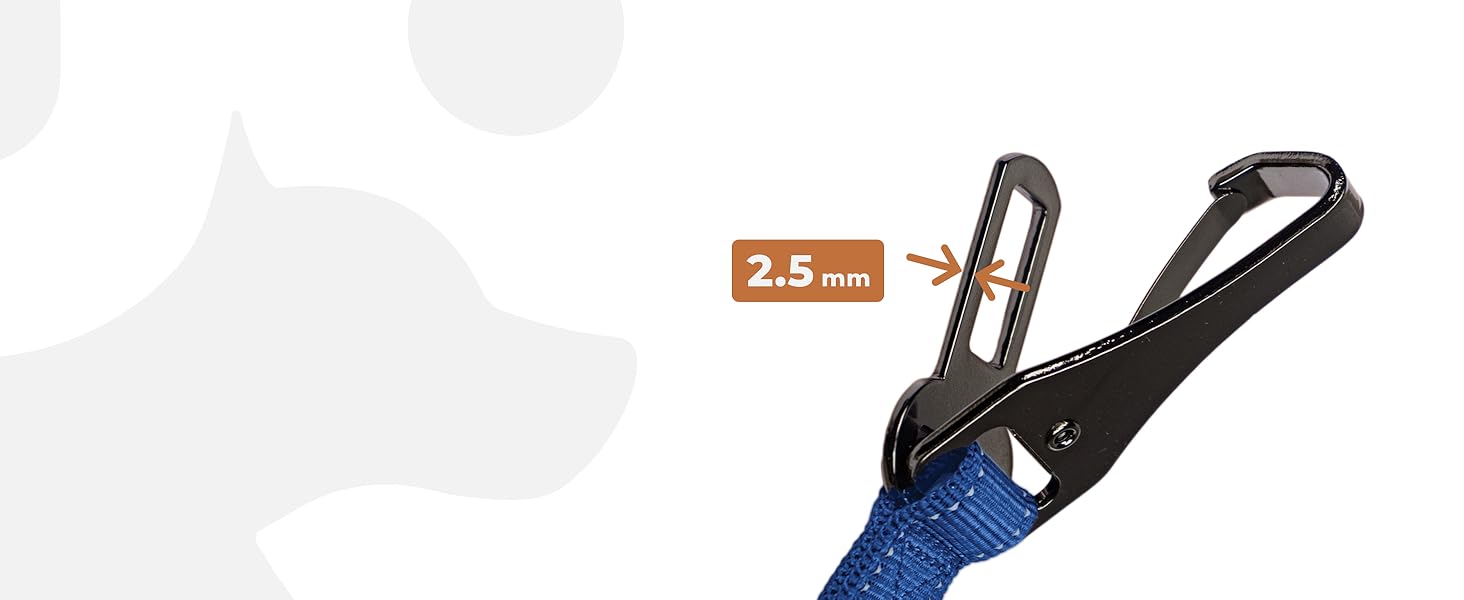 Автогурт для собак Wuglo 30-95см: безпечний пасок для собак у автомобілі, універсальний, темно-синій