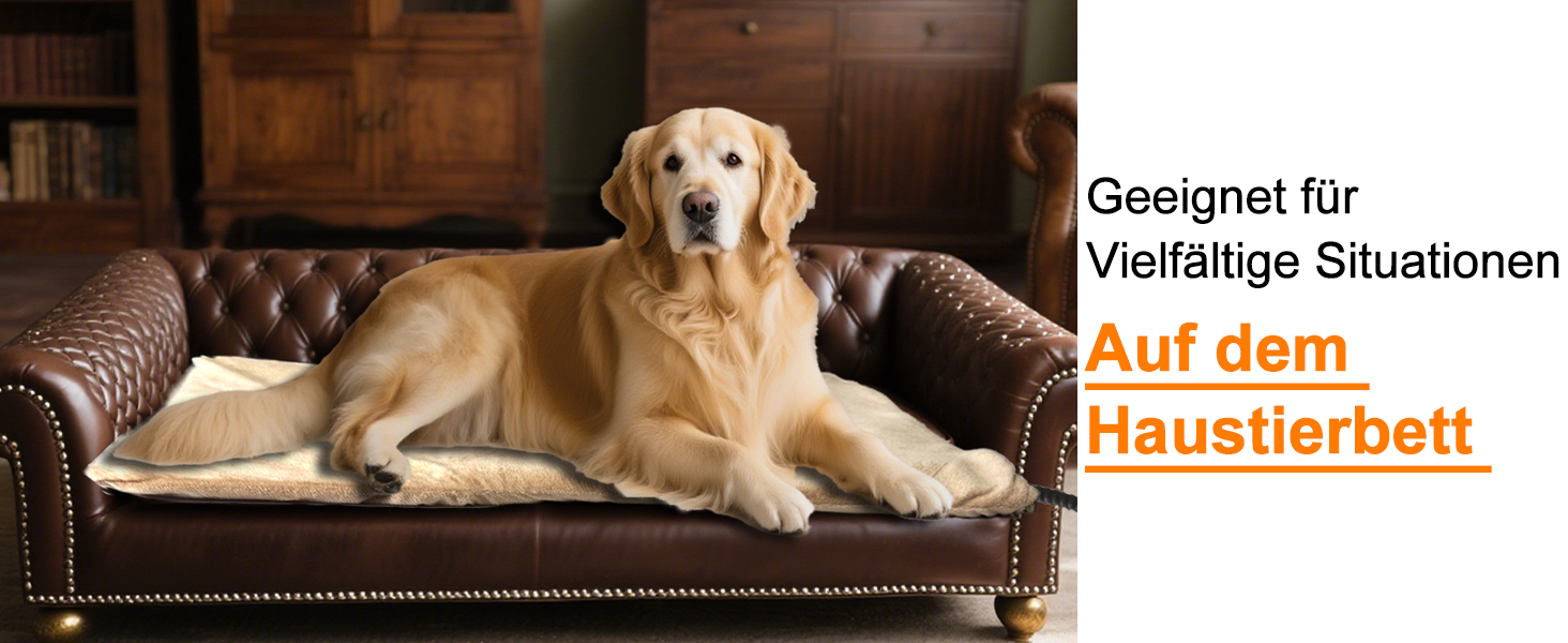 Килимок грілка для тварин 70x45 см: великі собаки, коти, анти-гризучий, з регулюванням температури